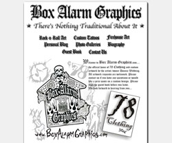 Box Alarm Graphics